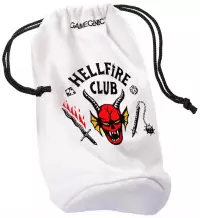 Ilustracja Gamegenic: Stranger Things - Dice Bag - Hellfire Club